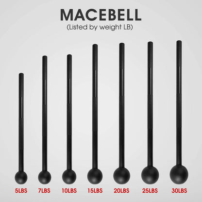 Unleash Your Strength with Our Durable Steel Mace Bell - Versatile Training for Total Body Fitness & Rehabilitation