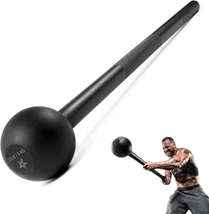 Unleash Your Strength with Our Durable Steel Mace Bell - Versatile Training for Total Body Fitness & Rehabilitation