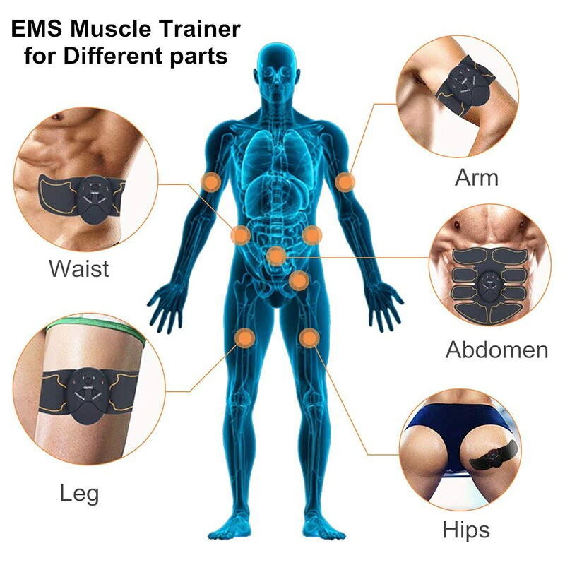 Revolutionary EMS Abdominal Muscle Toning Trainer - Your Ultimate Fitness Companion for a Sculpted Body