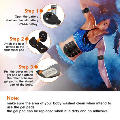 Revolutionary EMS Abdominal Muscle Toning Trainer - Your Ultimate Fitness Companion for a Sculpted Body
