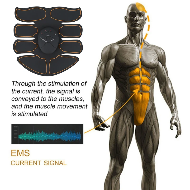 Revolutionary EMS Abdominal Muscle Toning Trainer - Your Ultimate Fitness Companion for a Sculpted Body