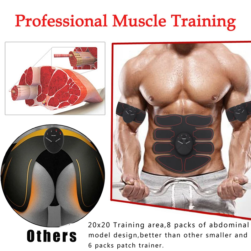 Revolutionary EMS Abdominal Muscle Toning Trainer - Your Ultimate Fitness Companion for a Sculpted Body