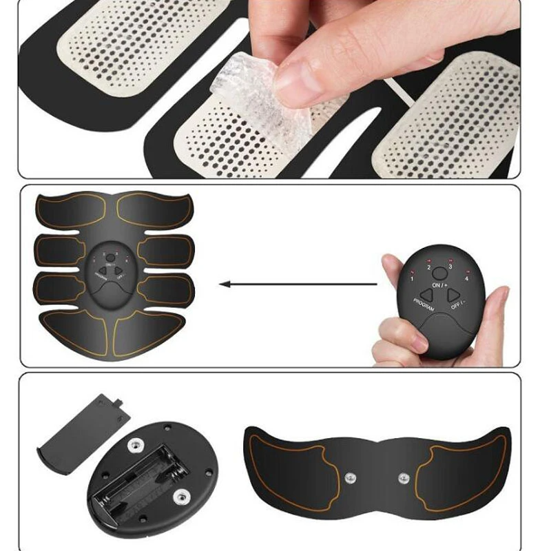 Revolutionary EMS Abdominal Muscle Toning Trainer - Your Ultimate Fitness Companion for a Sculpted Body
