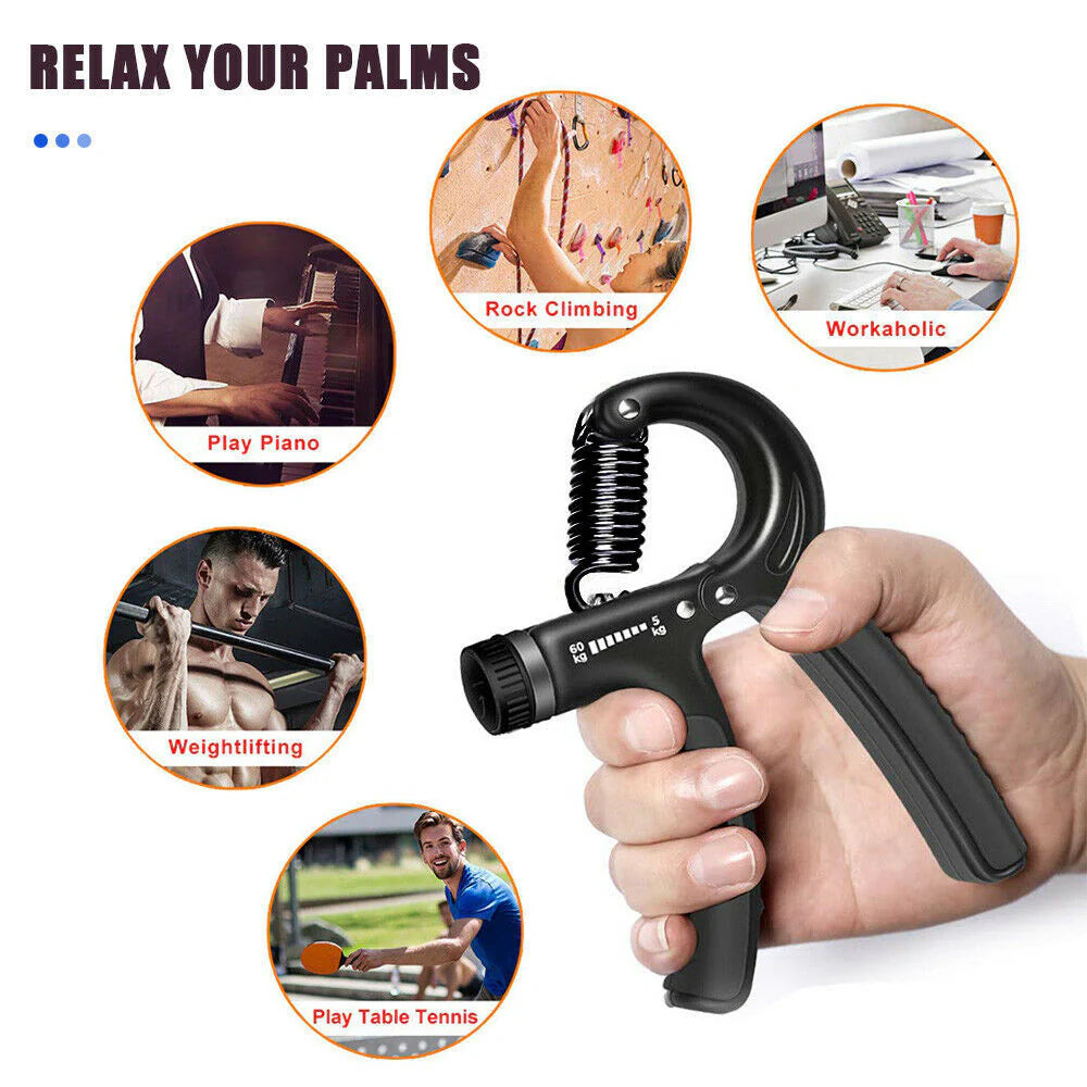 Hand Grip Adjustable Trainer: Premium Strengthening Gripper for Enhanced Hand and Wrist Fitness