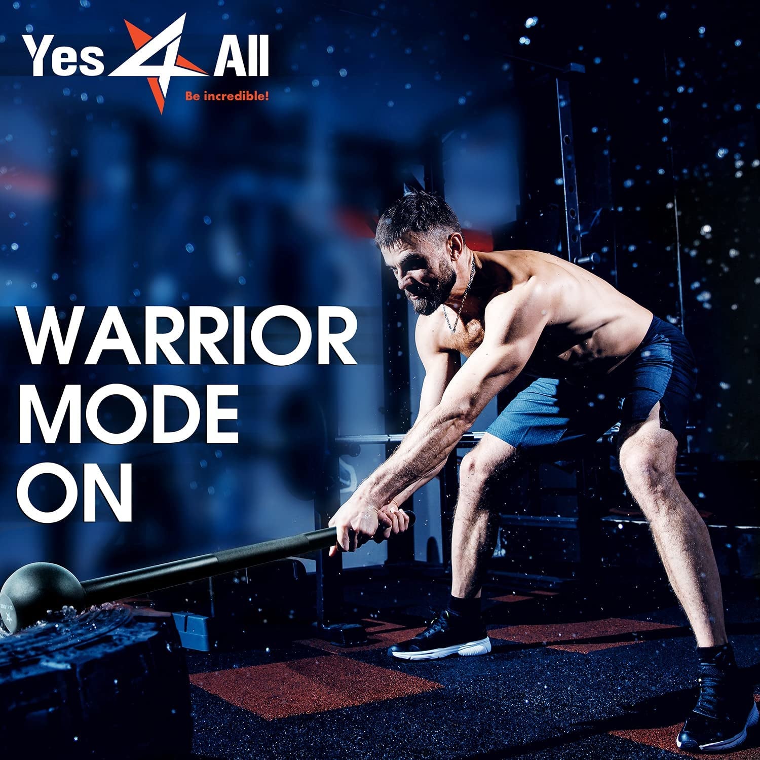 Unleash Your Strength with Our Durable Steel Mace Bell - Versatile Training for Total Body Fitness & Rehabilitation