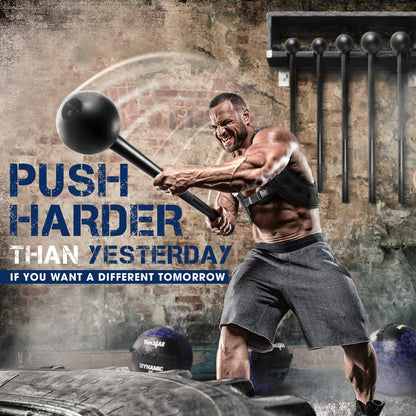 Unleash Your Strength with Our Durable Steel Mace Bell - Versatile Training for Total Body Fitness & Rehabilitation
