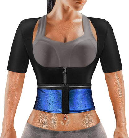 Elevate Your Workout with the MATKAO Women's Sauna Suit - Ultimate Sweat Vest for Weight Loss and Body Shaping