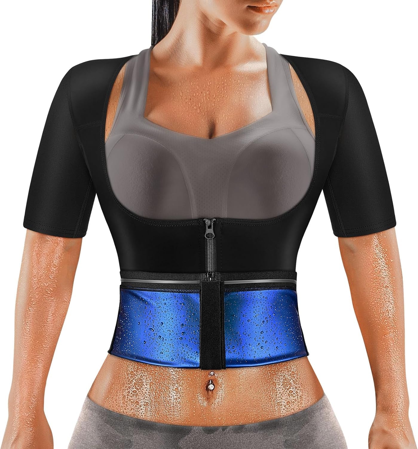 Elevate Your Workout with the MATKAO Women's Sauna Suit - Ultimate Sweat Vest for Weight Loss and Body Shaping