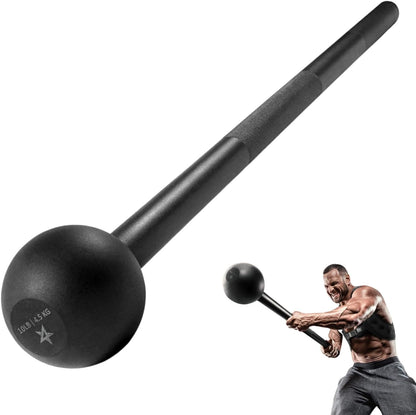 Unleash Your Strength with Our Durable Steel Mace Bell - Versatile Training for Total Body Fitness & Rehabilitation