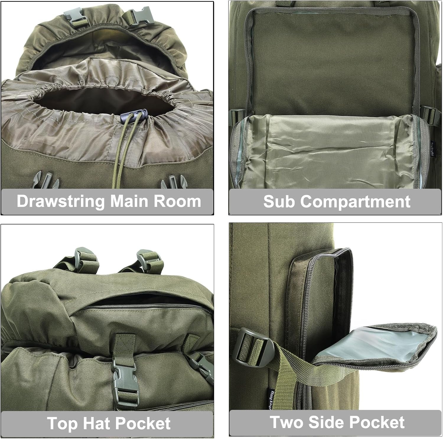Ultimate 70L Military Hiking Backpack - Perfect for Camping, Climbing & Outdoor Adventures!