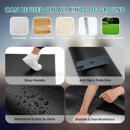Transform Your Home Gym with Our Extra Durable 8' x 4' Non-Slip Exercise Mat – Perfect for All Workouts!